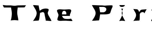 Font : FZ-WARPED-40-EX Custom Text : The Pirate Way Test your own text here Click to download or to view this font on a tshirt that can be custom printed in Bali