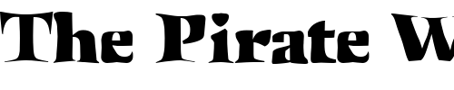 Font : FZ-WARPED-41 Custom Text : The Pirate Way Test your own text here Click to download or to view this font on a tshirt that can be custom printed in Bali