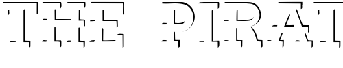 Font : Fab-Deco-SSi Custom Text : The Pirate Way Test your own text here Click to download or to view this font on a tshirt that can be custom printed in Bali