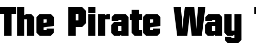 Font : FacetBlack-Regular Custom Text : The Pirate Way Test your own text here Click to download or to view this font on a tshirt that can be custom printed in Bali