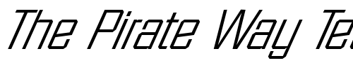 Font : FacetLight-XXitalic-Regular Custom Text : The Pirate Way Test your own text here Click to download or to view this font on a tshirt that can be custom printed in Bali