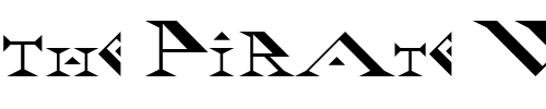 Font : Fadgod Custom Text : The Pirate Way Test your own text here Click to download or to view this font on a tshirt that can be custom printed in Bali