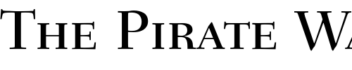 Font : Fairfield-LH-55-Medium-Small-Caps-Old-Style-Figures Custom Text : The Pirate Way Test your own text here Click to download or to view this font on a tshirt that can be custom printed in Bali