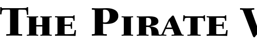 Font : Fairfield-LH-85-Heavy-Small-Caps-Old-Style-Figures Custom Text : The Pirate Way Test your own text here Click to download or to view this font on a tshirt that can be custom printed in Bali