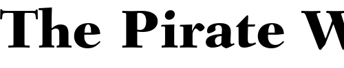 Font : FairfieldLH85-Heavy Custom Text : The Pirate Way Test your own text here Click to download or to view this font on a tshirt that can be custom printed in Bali