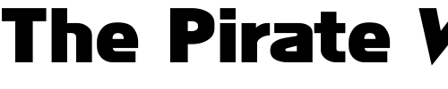 Font : Faktos-Wide Custom Text : The Pirate Way Test your own text here Click to download or to view this font on a tshirt that can be custom printed in Bali
