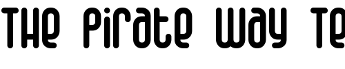 Font : False-Positive-Round-BRK Custom Text : The Pirate Way Test your own text here Click to download or to view this font on a tshirt that can be custom printed in Bali