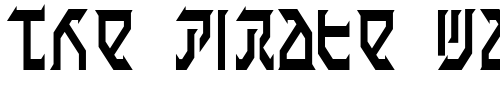 Font : Fantazian-Condensed Custom Text : The Pirate Way Test your own text here Click to download or to view this font on a tshirt that can be custom printed in Bali