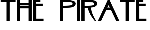 Font : Fanzee-Extended-Normal Custom Text : The Pirate Way Test your own text here Click to download or to view this font on a tshirt that can be custom printed in Bali