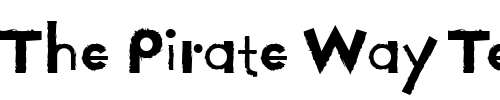 Font : Farmhaus-Not-So-Normal-ITC-TT Custom Text : The Pirate Way Test your own text here Click to download or to view this font on a tshirt that can be custom printed in Bali