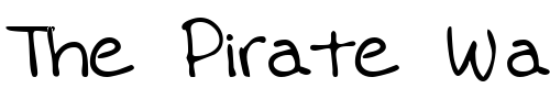 Font : FarrahsHand-Regular Custom Text : The Pirate Way Test your own text here Click to download or to view this font on a tshirt that can be custom printed in Bali
