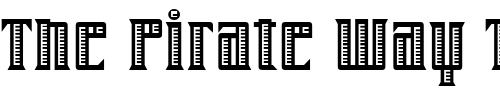 Font : Farrier-ICG-Shaded Custom Text : The Pirate Way Test your own text here Click to download or to view this font on a tshirt that can be custom printed in Bali