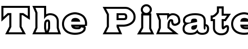 Font : Fat-Legs-Outline Custom Text : The Pirate Way Test your own text here Click to download or to view this font on a tshirt that can be custom printed in Bali