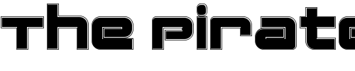 Font : FatsansContur Custom Text : The Pirate Way Test your own text here Click to download or to view this font on a tshirt that can be custom printed in Bali
