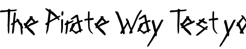 Font : Fear-AOE Custom Text : The Pirate Way Test your own text here Click to download or to view this font on a tshirt that can be custom printed in Bali