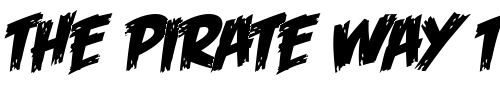 Font : Feast-of-Flesh-BB-Italic Custom Text : The Pirate Way Test your own text here Click to download or to view this font on a tshirt that can be custom printed in Bali