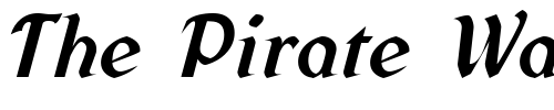 Font : Federhozen-BoldItalic Custom Text : The Pirate Way Test your own text here Click to download or to view this font on a tshirt that can be custom printed in Bali