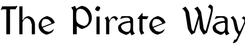 Font : Federhozen-Regular Custom Text : The Pirate Way Test your own text here Click to download or to view this font on a tshirt that can be custom printed in Bali