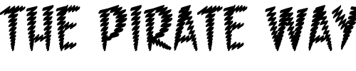 Font : Feedback-BB Custom Text : The Pirate Way Test your own text here Click to download or to view this font on a tshirt that can be custom printed in Bali
