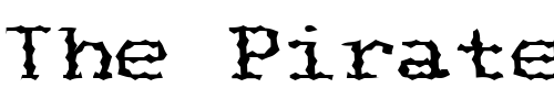 Font : FeggoliteRuffled Custom Text : The Pirate Way Test your own text here Click to download or to view this font on a tshirt that can be custom printed in Bali
