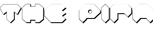 Font : Feldercarb-Shadow Custom Text : The Pirate Way Test your own text here Click to download or to view this font on a tshirt that can be custom printed in Bali