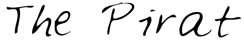 Font : Feltpen Custom Text : The Pirate Way Test your own text here Click to download or to view this font on a tshirt that can be custom printed in Bali