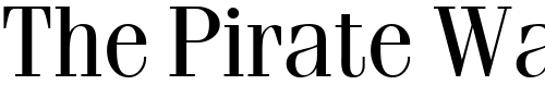 Font : Fenice-Regular Custom Text : The Pirate Way Test your own text here Click to download or to view this font on a tshirt that can be custom printed in Bali