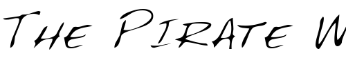 Font : FentonsHand-Regular Custom Text : The Pirate Way Test your own text here Click to download or to view this font on a tshirt that can be custom printed in Bali