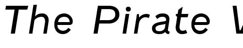 Font : Fenwick-Light-Italic Custom Text : The Pirate Way Test your own text here Click to download or to view this font on a tshirt that can be custom printed in Bali