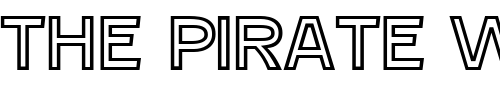 Font : Fenwick-Outline Custom Text : The Pirate Way Test your own text here Click to download or to view this font on a tshirt that can be custom printed in Bali
