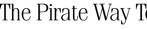 Font : FerventLight-Regular Custom Text : The Pirate Way Test your own text here Click to download or to view this font on a tshirt that can be custom printed in Bali