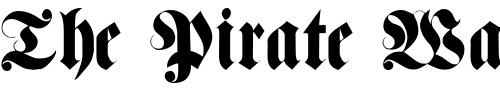 Font : Fette-Haenel-Fraktur Custom Text : The Pirate Way Test your own text here Click to download or to view this font on a tshirt that can be custom printed in Bali