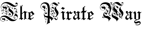 Font : Fiolex-Fleur Custom Text : The Pirate Way Test your own text here Click to download or to view this font on a tshirt that can be custom printed in Bali