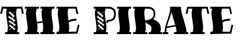 Font : FiveOhOne Custom Text : The Pirate Way Test your own text here Click to download or to view this font on a tshirt that can be custom printed in Bali