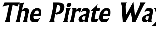 Font : Flair-BoldItalic Custom Text : The Pirate Way Test your own text here Click to download or to view this font on a tshirt that can be custom printed in Bali