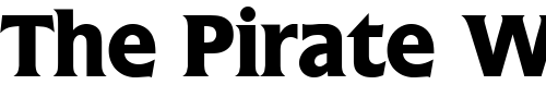 Font : Flange-R-Medium Custom Text : The Pirate Way Test your own text here Click to download or to view this font on a tshirt that can be custom printed in Bali