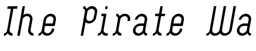 Font : FlashBoy Custom Text : The Pirate Way Test your own text here Click to download or to view this font on a tshirt that can be custom printed in Bali