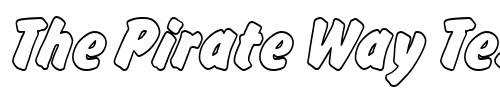 Font : FlashOutPBol Custom Text : The Pirate Way Test your own text here Click to download or to view this font on a tshirt that can be custom printed in Bali