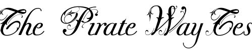 Font : FleuriePlus Custom Text : The Pirate Way Test your own text here Click to download or to view this font on a tshirt that can be custom printed in Bali