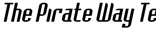Font : Flintstone-Extended-Italic Custom Text : The Pirate Way Test your own text here Click to download or to view this font on a tshirt that can be custom printed in Bali
