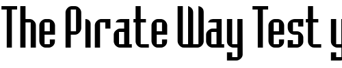 Font : Flintstone-Normal Custom Text : The Pirate Way Test your own text here Click to download or to view this font on a tshirt that can be custom printed in Bali