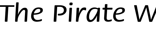Font : FloraExt-Normal Custom Text : The Pirate Way Test your own text here Click to download or to view this font on a tshirt that can be custom printed in Bali