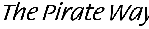 Font : FloraObl-Normal Custom Text : The Pirate Way Test your own text here Click to download or to view this font on a tshirt that can be custom printed in Bali