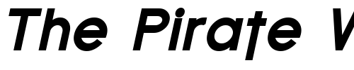 Font : Florencesans-Black-Italic Custom Text : The Pirate Way Test your own text here Click to download or to view this font on a tshirt that can be custom printed in Bali