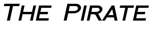 Font : Florencesans-SC-Exp-Bold-Italic Custom Text : The Pirate Way Test your own text here Click to download or to view this font on a tshirt that can be custom printed in Bali