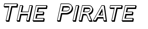 Font : Florencesans-SC-Shaded-Italic Custom Text : The Pirate Way Test your own text here Click to download or to view this font on a tshirt that can be custom printed in Bali