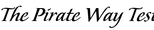 Font : FlorensLP Custom Text : The Pirate Way Test your own text here Click to download or to view this font on a tshirt that can be custom printed in Bali