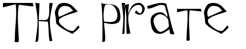 Font : Flowerchild-Plain Custom Text : The Pirate Way Test your own text here Click to download or to view this font on a tshirt that can be custom printed in Bali