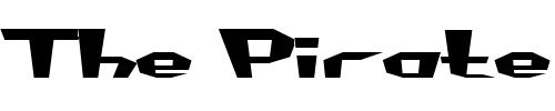 Font : Fluoride-Beings Custom Text : The Pirate Way Test your own text here Click to download or to view this font on a tshirt that can be custom printed in Bali