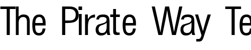 Font : FocusCondLight-Regular Custom Text : The Pirate Way Test your own text here Click to download or to view this font on a tshirt that can be custom printed in Bali